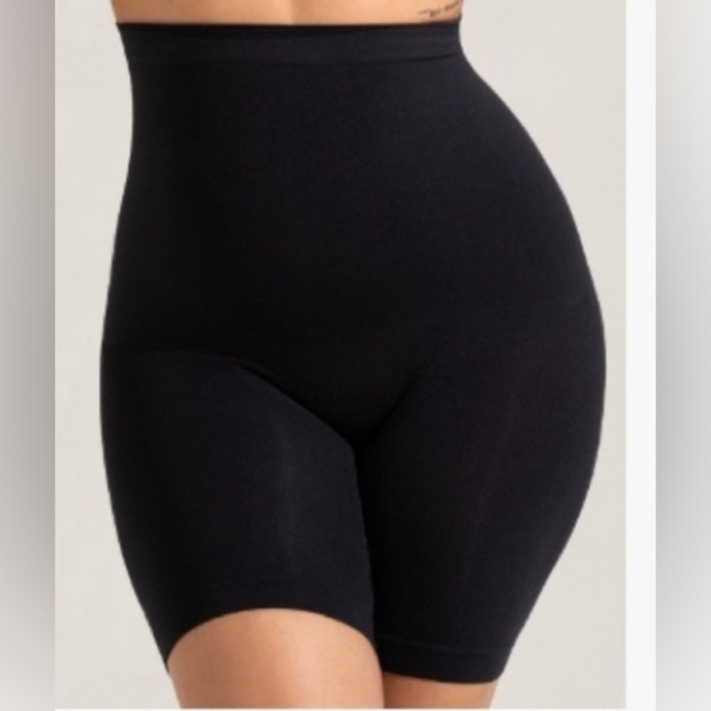 Shapermint Essentials All Day Every Day High-Waisted Shaper Shorts Sz Large